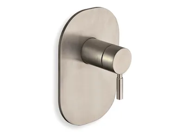 PIX CRIPX686 - Single handle shower mixer with plate by CRISTINA Rubinetterie - view 2